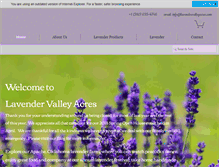 Tablet Screenshot of lavendervalleyacres.com